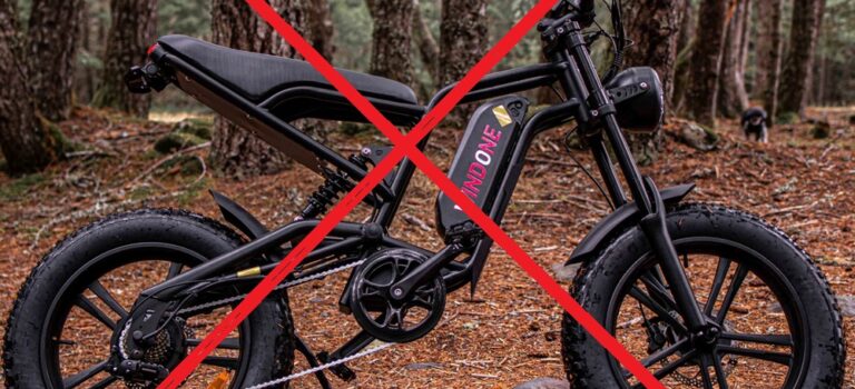 E-bikes not allowed in Hodgemoor